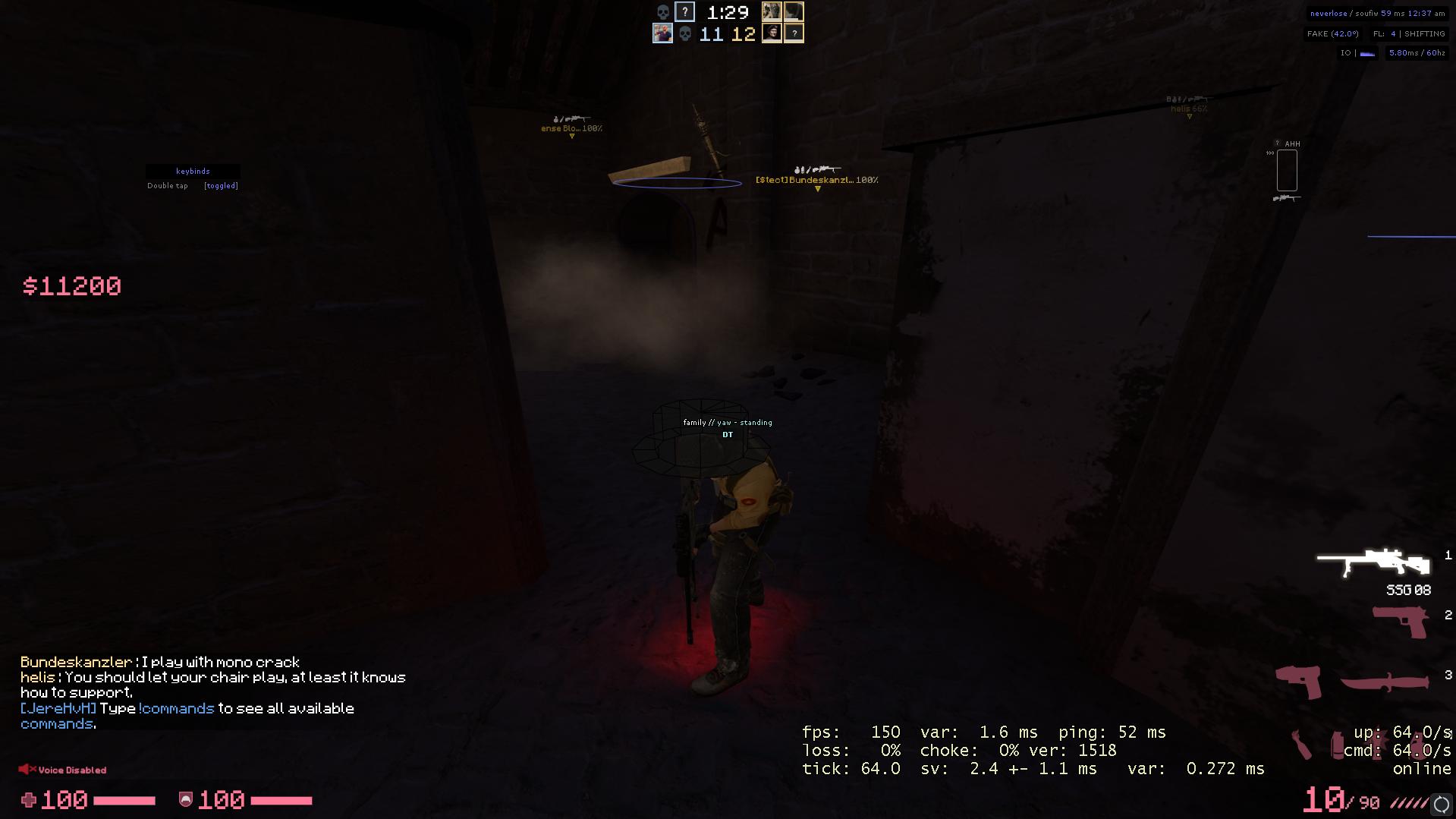 NeverLose.cc - Marketplace - Config