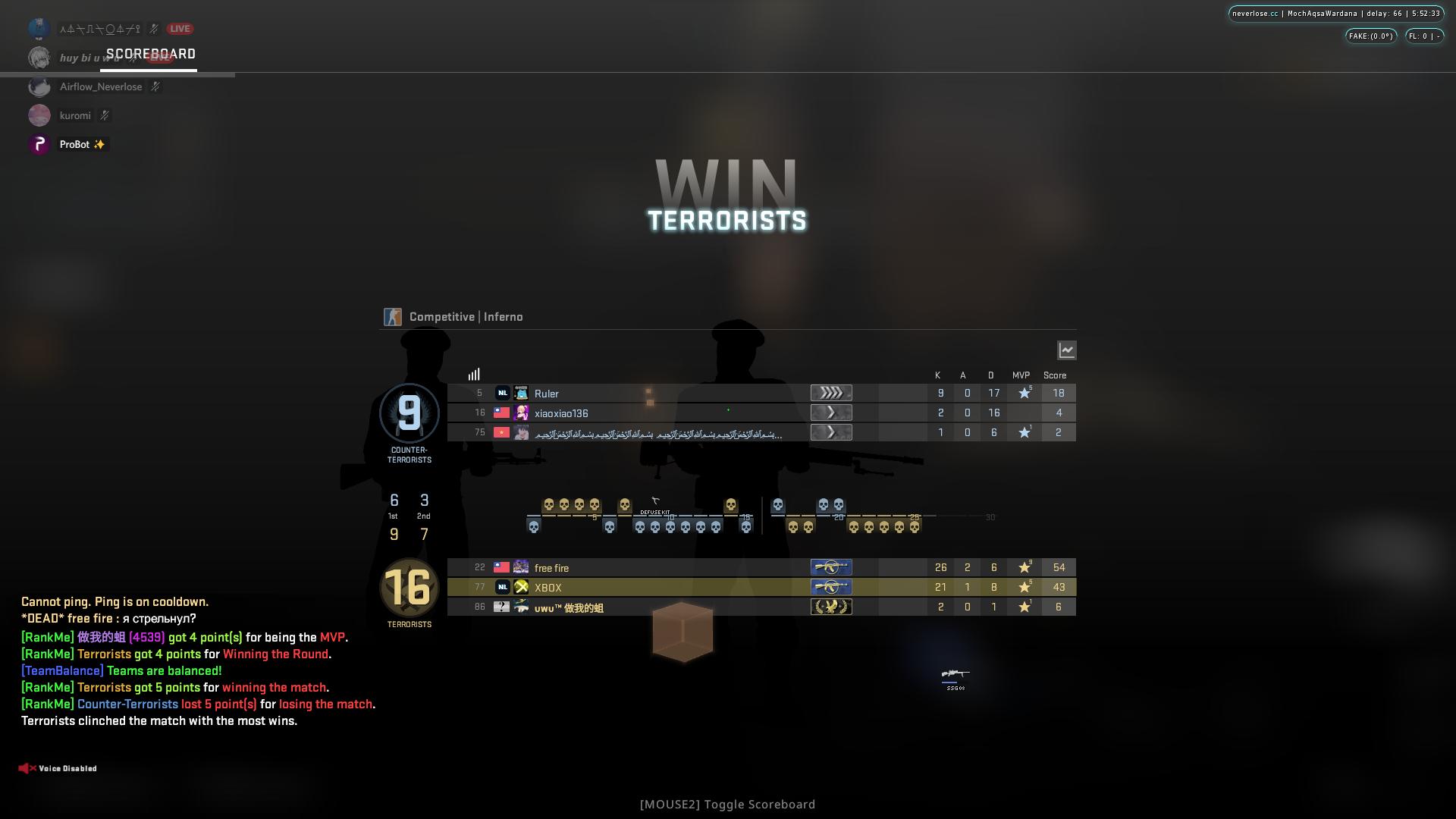 NeverLose.cc Marketplace Config "QuangByHvh Paid Visual Shoot V3.1"