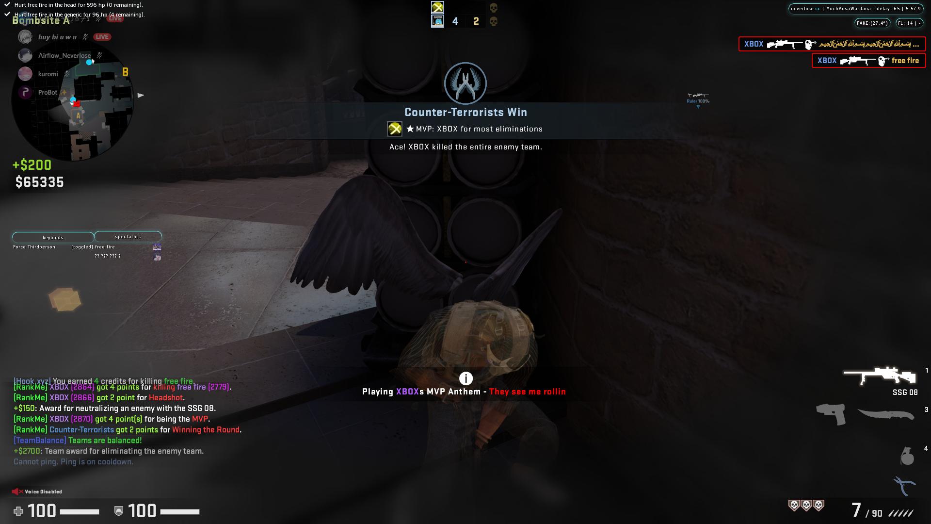 NeverLose.cc Marketplace Config "QuangByHvh Paid Visual Shoot V3.1"