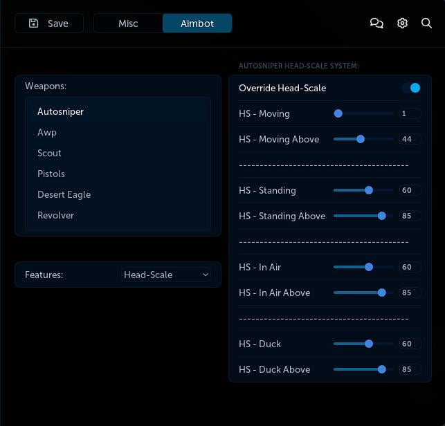 NeverLose.cc - Marketplace - Script 