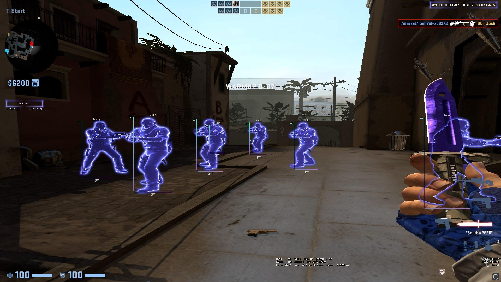 NeverLose.cc - Marketplace - Config