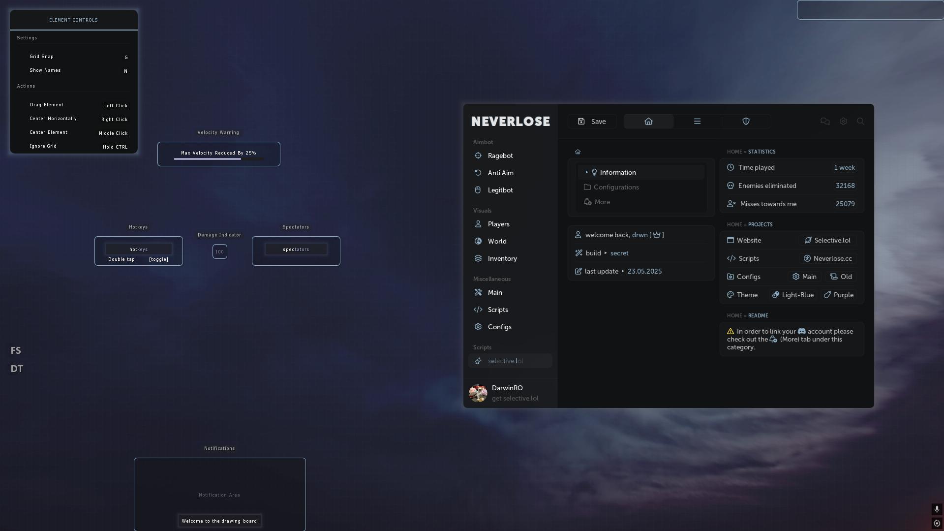 NeverLose.cc - Marketplace - Script