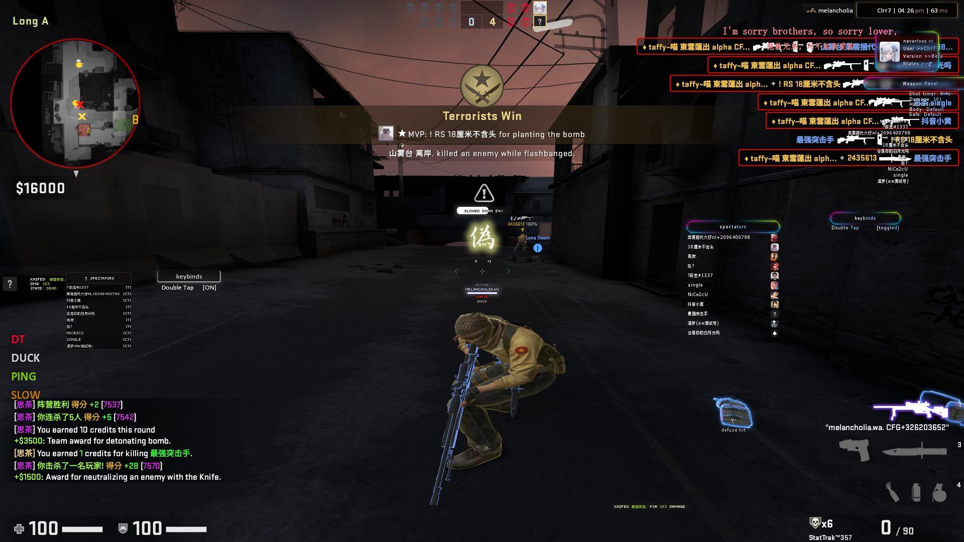 NeverLose.cc - Marketplace - Config